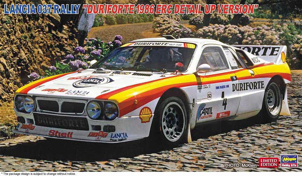Hasegawa 20775 1/24 Lancia 037 Rally Durifor