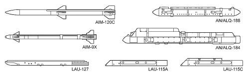 Hasegawa 35113 1/72 Flugzeug Waffenset VIII