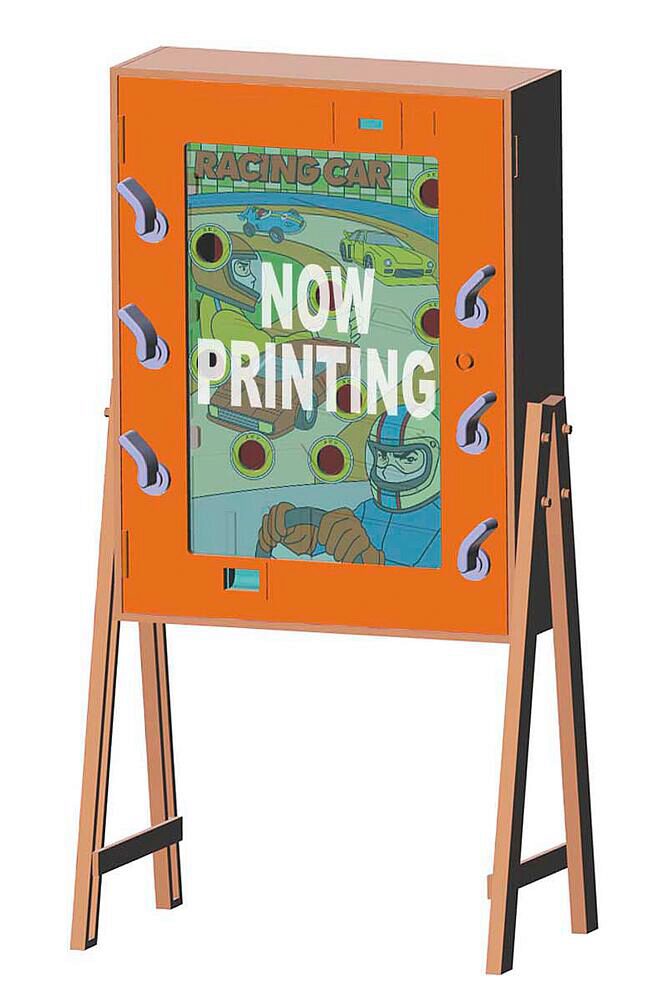 Hasegawa 62207 1/12 10 Yen Spielwautomat (Ra