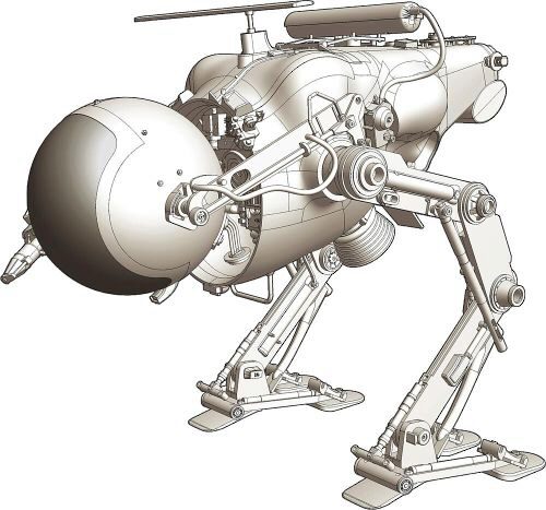 Hasegawa 64006 1/20 Luna Tactical Recon. Machine LUM-168