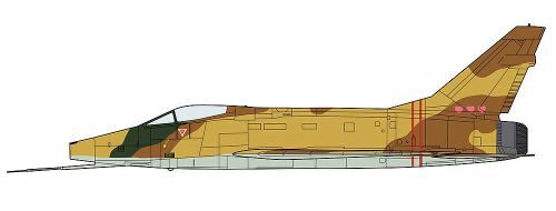 Hasegawa 64772 1/72 Area 88 F-100D Super Sabre, Micky Scymon