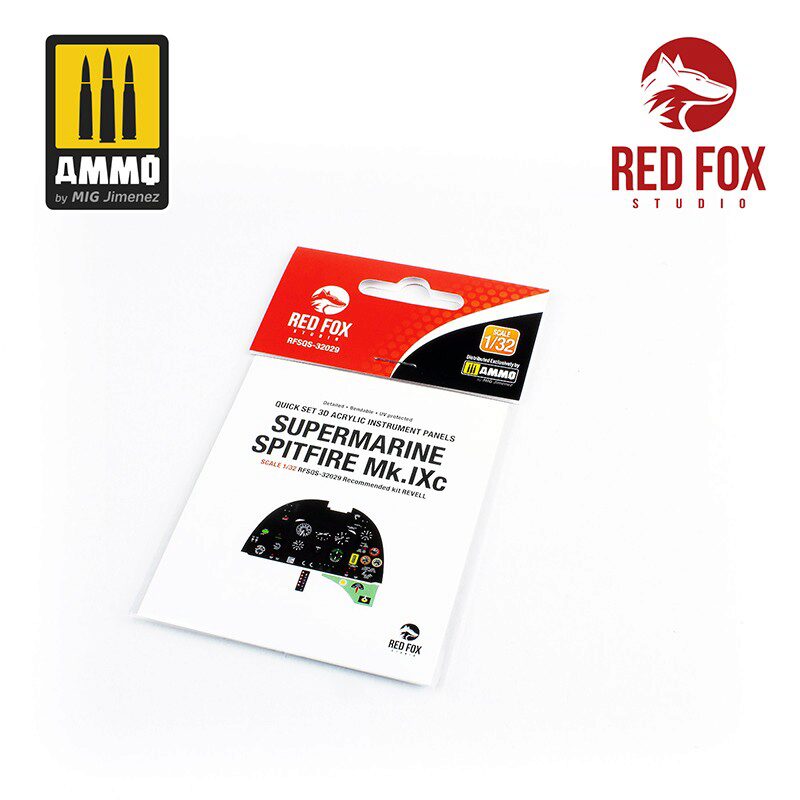 Red Fox Studios RFSQS-32029 1/32 Supermarine Spitfire Mk.Ixc  (for Revell kit) 