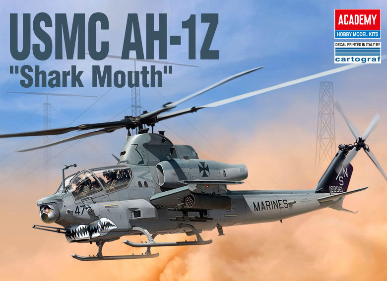 ACADEMY 12127 1/35 USMC AH-1Z "Shark Mouth" [Limited Edition]