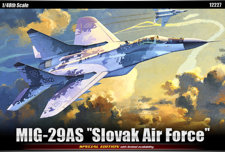 ACADEMY 12227 1/48 MIG-29AS "Slovak Air Force"