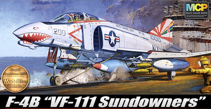 ACADEMY 12232 1/48 F-4B "VF-111 Sundowners" [NUOVO STAMPO]