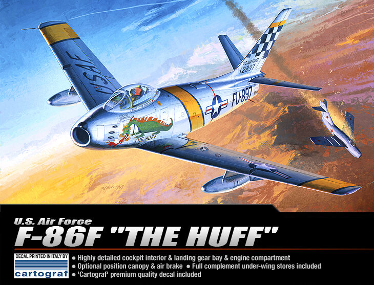 ACADEMY 12234 1/48 U.S. Air Force F-86F " The Huff"