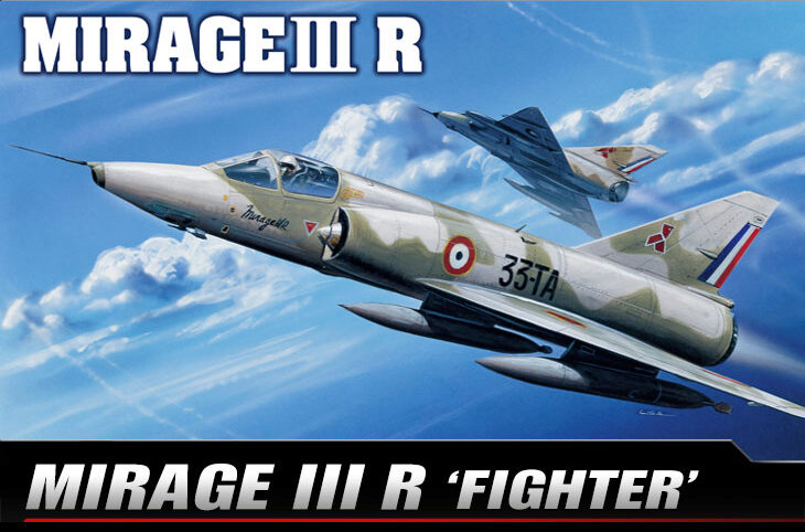 ACADEMY 12248 1/48 Mirage III-R Fighter