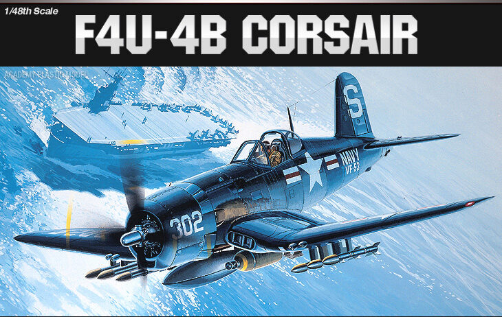 ACADEMY 12267 1/48 F4U-4B Corsair