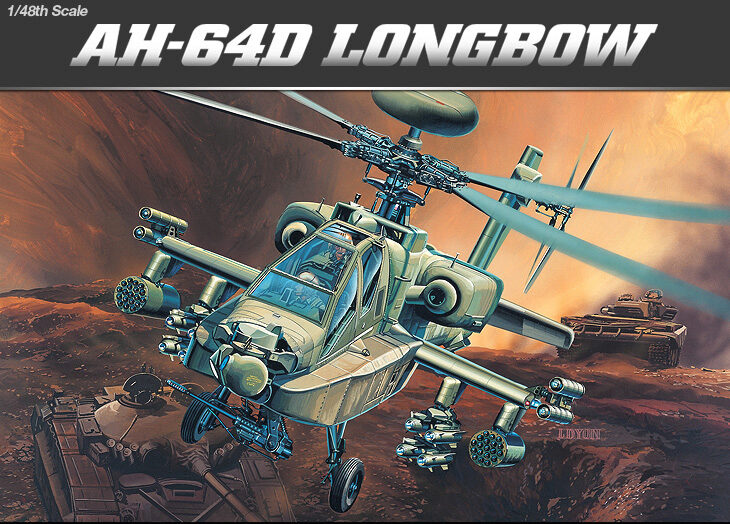 ACADEMY 12268 1/48 AH-64D Longbow