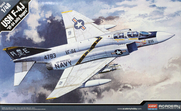 ACADEMY 12305 1/48 F-4J VF-84 Jolly Rogers