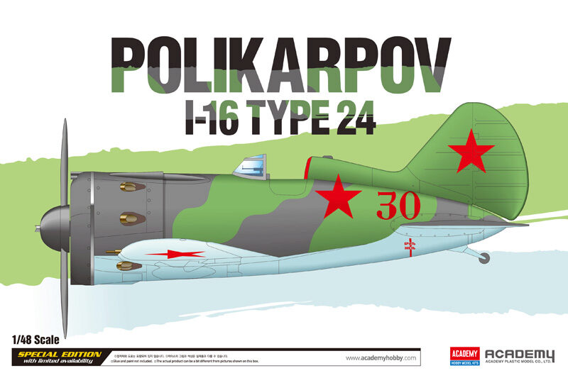 ACADEMY 12314 1/48 Polikarpov I-16 Type 24