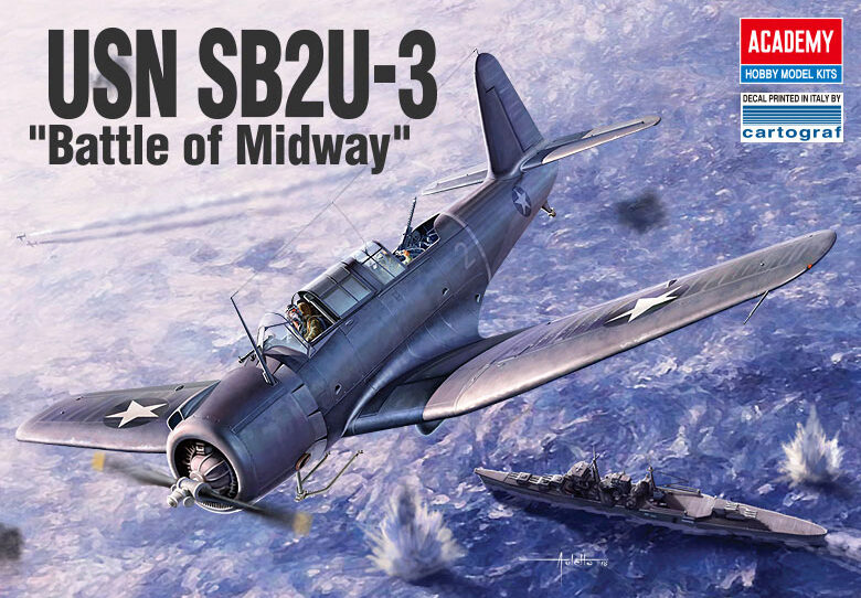 ACADEMY 12324 1/48 SB2U-3 "Battle of Midway"