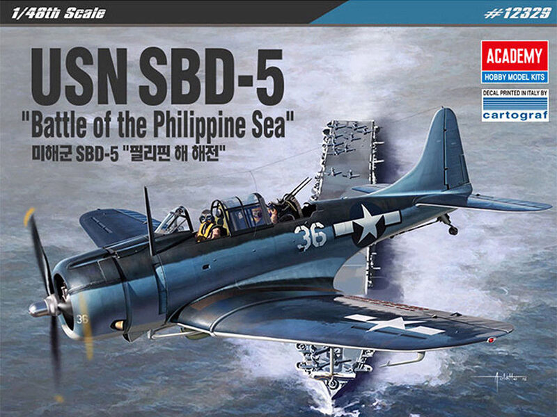 ACADEMY 12329 1/48 USN SBD-5 "Battle of the Philippine Sea"