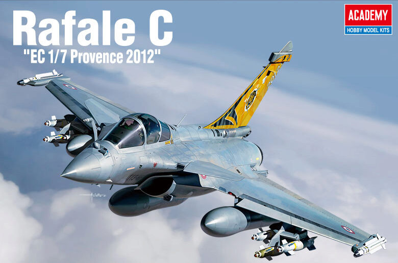 ACADEMY 12346 1/48 Rafale C "EC 1/7 Provence 2012"