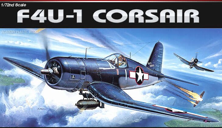 ACADEMY 12457 1/72 F4U-1 Corsair