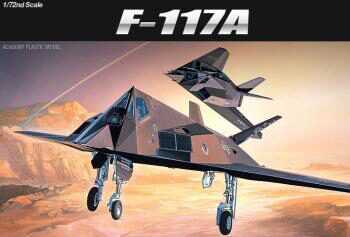 ACADEMY 12475 1/72 F-117A Stealth Fighter/Bomber