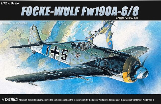 ACADEMY 12480 1/72 Focke-Wulf FW-190A-6/8