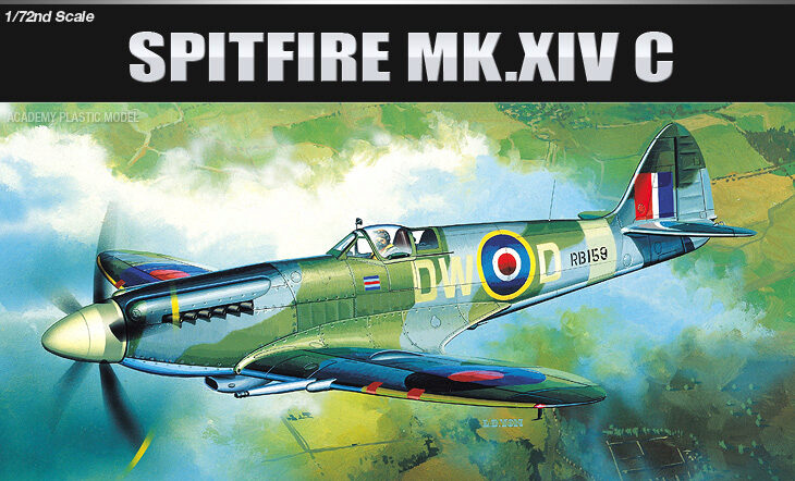 ACADEMY 12484 1/72 Spitfire Mk.XIVC