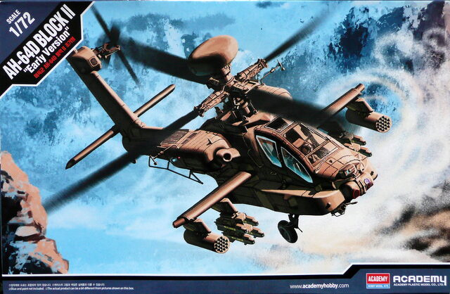 ACADEMY 12514 1/72 U.S. Army AH-64D