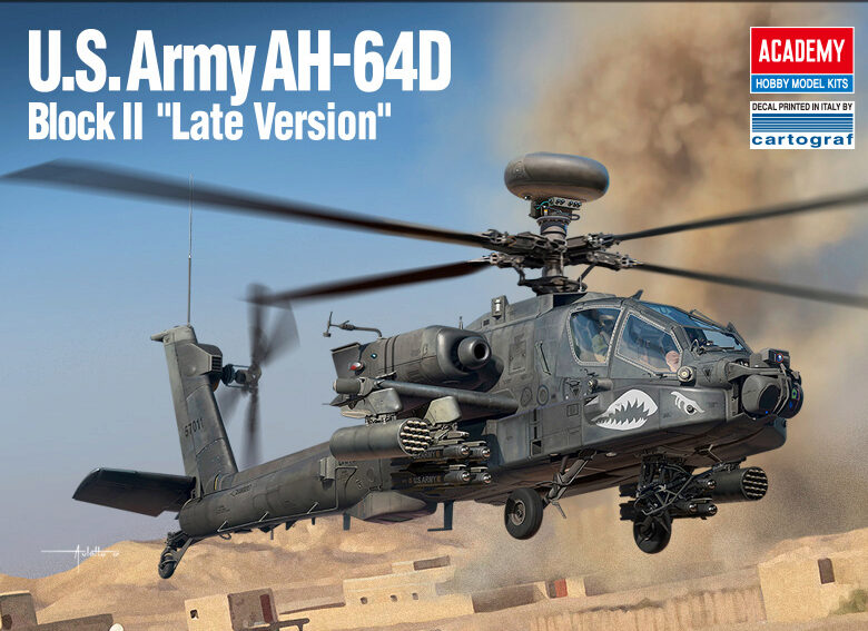 ACADEMY 12551 1/72 U.S. Army AH-64D Block II "Late Version"