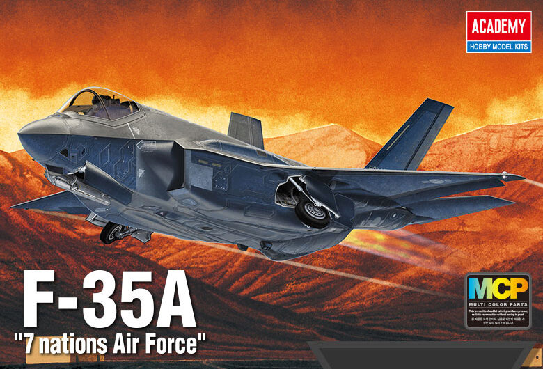 ACADEMY 12561 1/72 F-35A "Seven Nations Air Force"