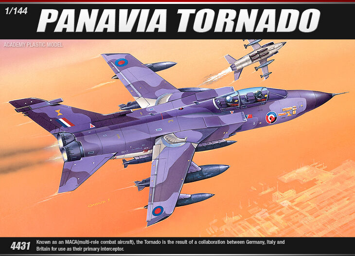 ACADEMY 12607 1/144 Panavia Tornado 200