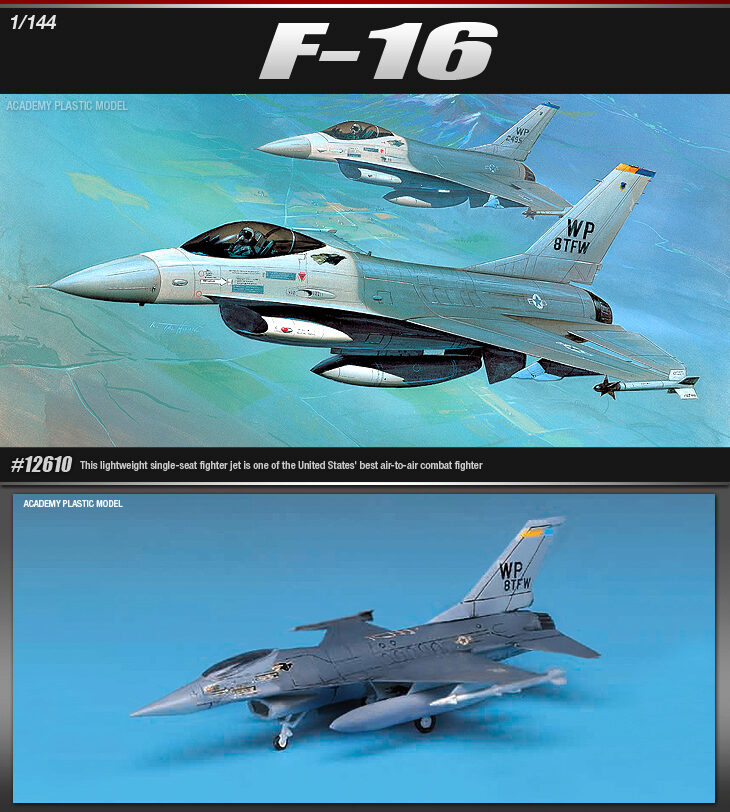 ACADEMY 12610 1/144 F-16