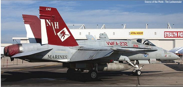 ACADEMY 12627 1/144 USMC F/A-18+ "VMFA-232 Red Devils"