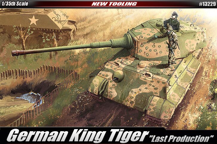 ACADEMY 13229 1/35 German King Tiger Last Production