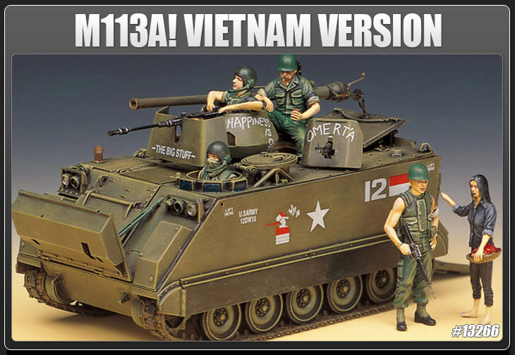 ACADEMY 13266 1/35 M-113A1 Vietnam Version