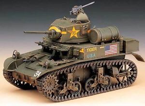 ACADEMY 13269 1/35 U.S. M3A1 Stuart Light Tank