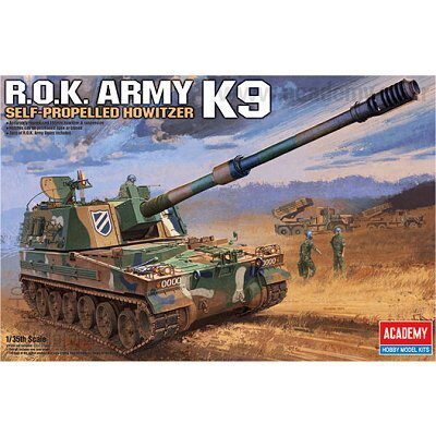 ACADEMY 13312 1/48 ROK Army K9 SPG MCP