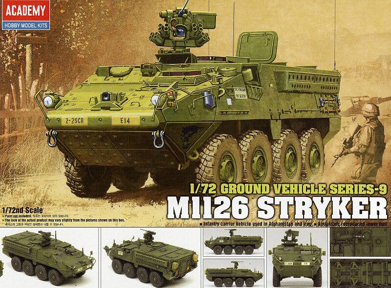 ACADEMY 13411 1/72 M1126 Stryker