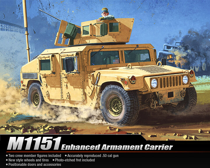 ACADEMY 13415 1/35 M1151 Enhanced Armament Carrier