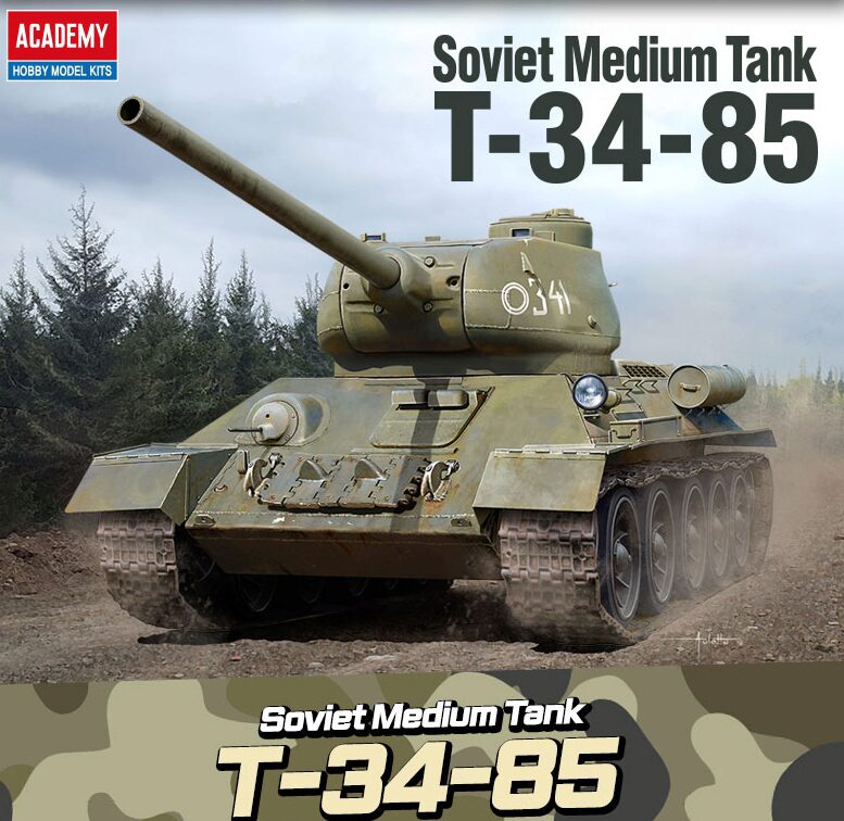 ACADEMY 13421 1/35 Soviet Medium Tank T-34-85