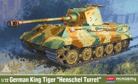 ACADEMY 13423 German King Tiger "Henschel Turret"