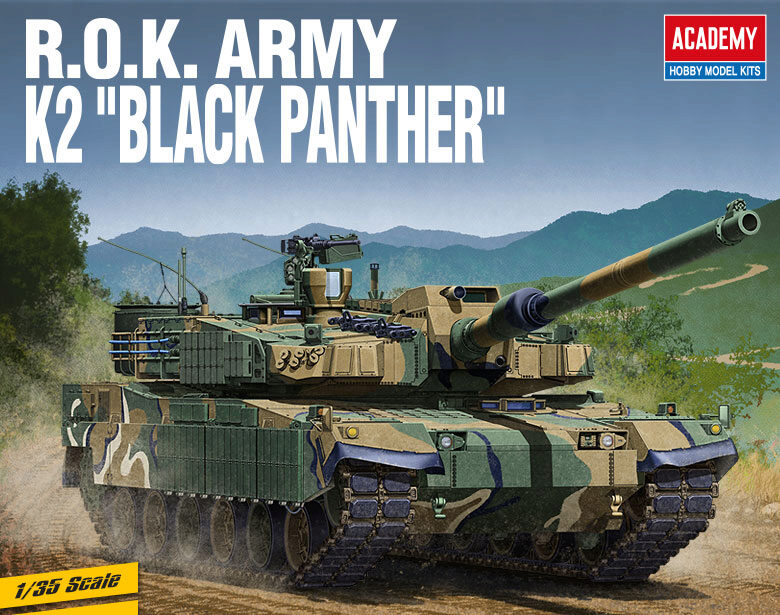 ACADEMY 13511 1/35 ROK Army K2 "Black Panther"