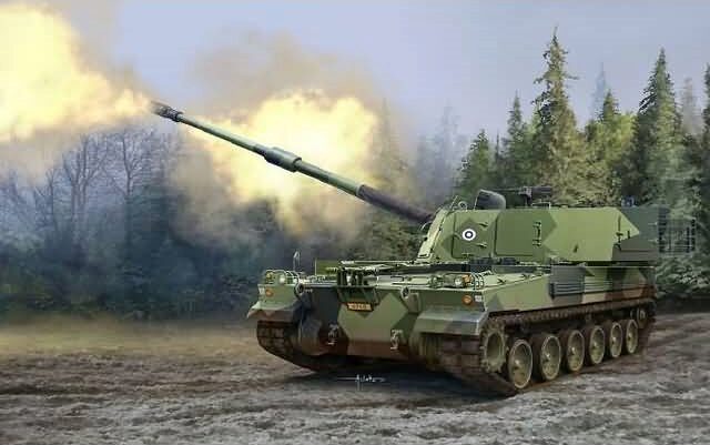 ACADEMY 13519 1/35 Finnish Army K9FIN "Moukari"