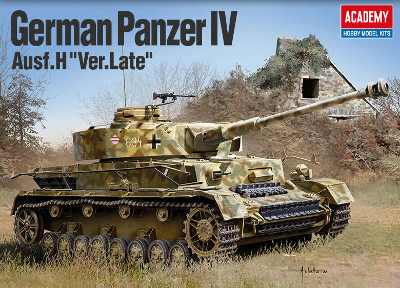 ACADEMY 13528 1/35 German Panzer IV Ausf.H "Ver.Late"