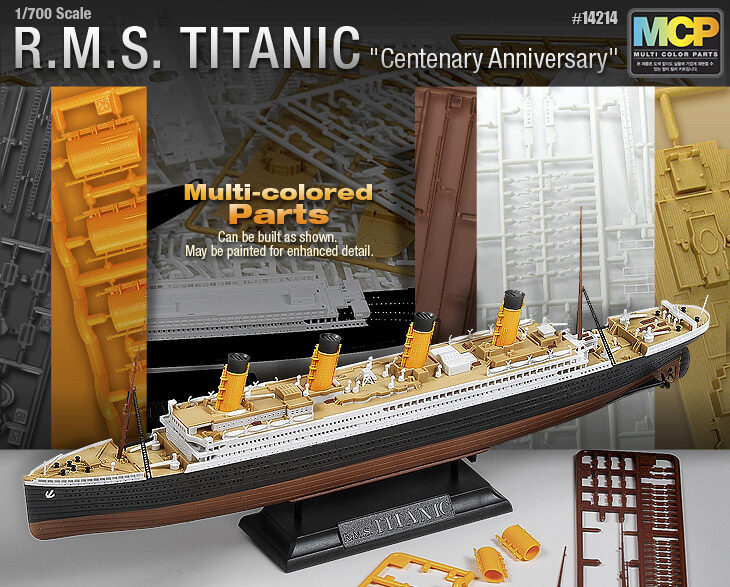 ACADEMY 14214 1/700 RMS Titanic "Centenary Anniversary"