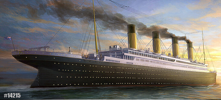 ACADEMY 14215 1/400 The White Star Liner Titanic