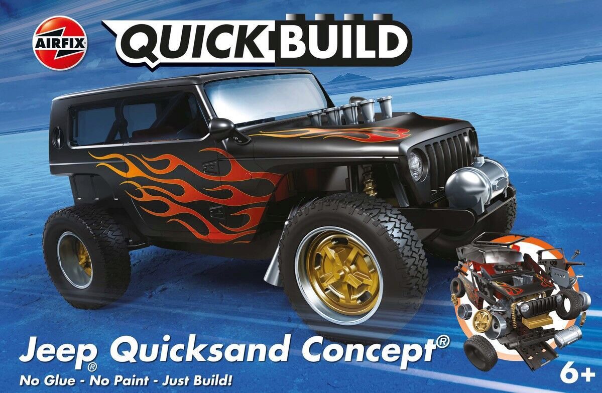 Airfix J6038 QUICKBUILD Jeep Quicksand Concept