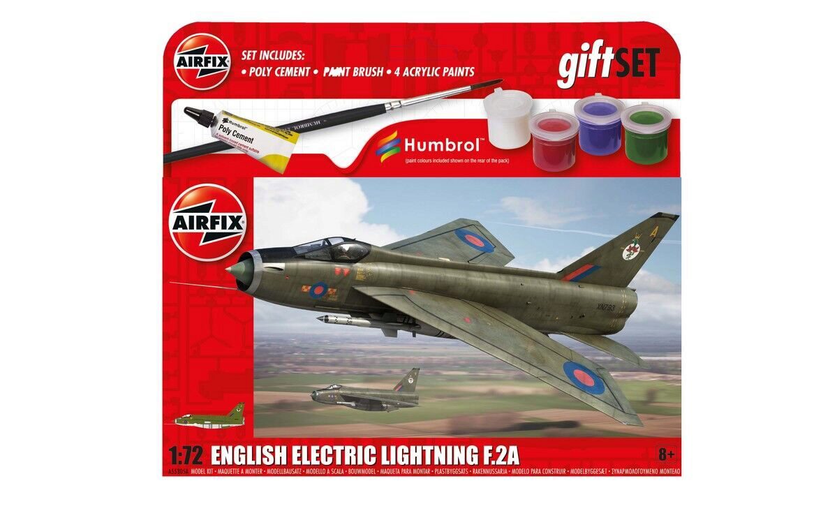 Airfix A55305A Gift Set English Electric Lightning F.2A