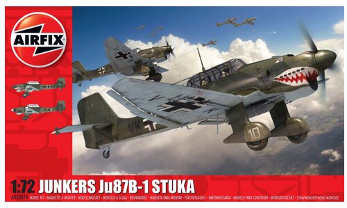 Airfix A03087A Junkers Ju87 B-1 Stuka