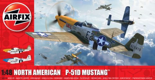Airfix A05138 North American P51-D Mustang(Filletless Tails)