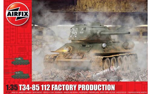 Airfix A1361 T34/85 II2 Factory Production