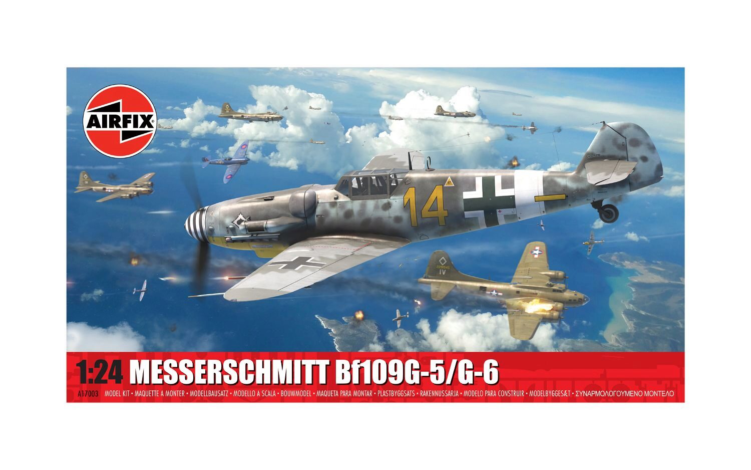 Airfix A17003 Messerschmitt Bf109G-5/G-6