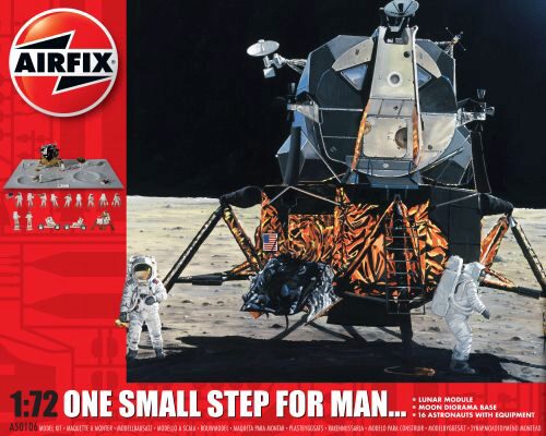 Airfix A50106 One Step for Man 50th Anniversary of 1st Manned Moon Landing