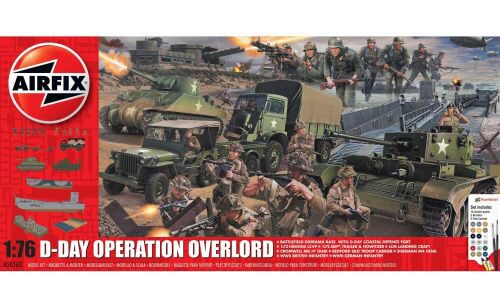 Airfix A50162A D-Day 75th Anniversary Operation Overlor Gift Set