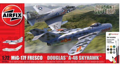 Airfix A50185 Mig 17F Fresco Douglas A-4B Skyhawk Dogfight Double